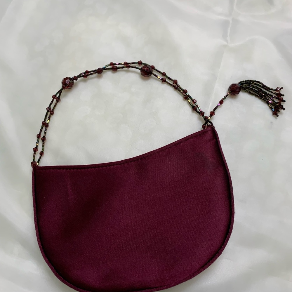 Small Burgundy After Five Bag